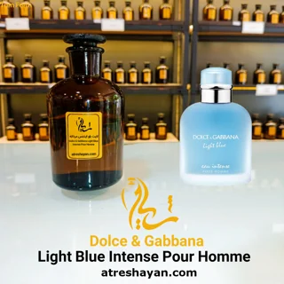 عطر دولچه گابانا لایت بلو اینتنس مردانه (از سمپل ۵ میل تا ۱۰۰ میل) | عطر شایان